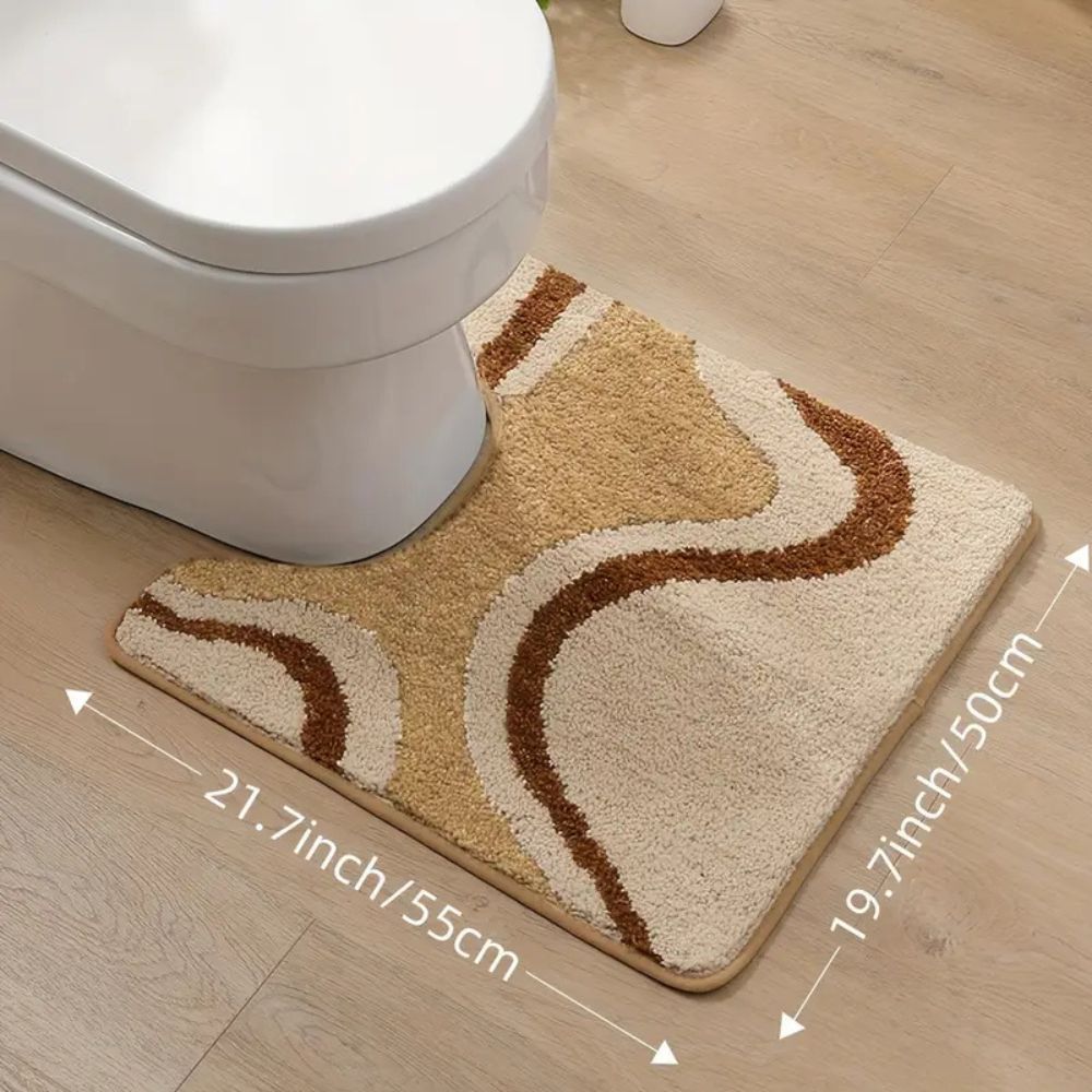 Soft Water Ripple Bath Mat — product feature detail