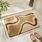 Soft Water Ripple Bath Mat — alternate angle view