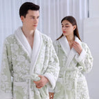 Solane Luxe Jacquard Bathrobe — product close-up