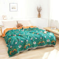 Sunset Forest Cotton Blanket — main product photo