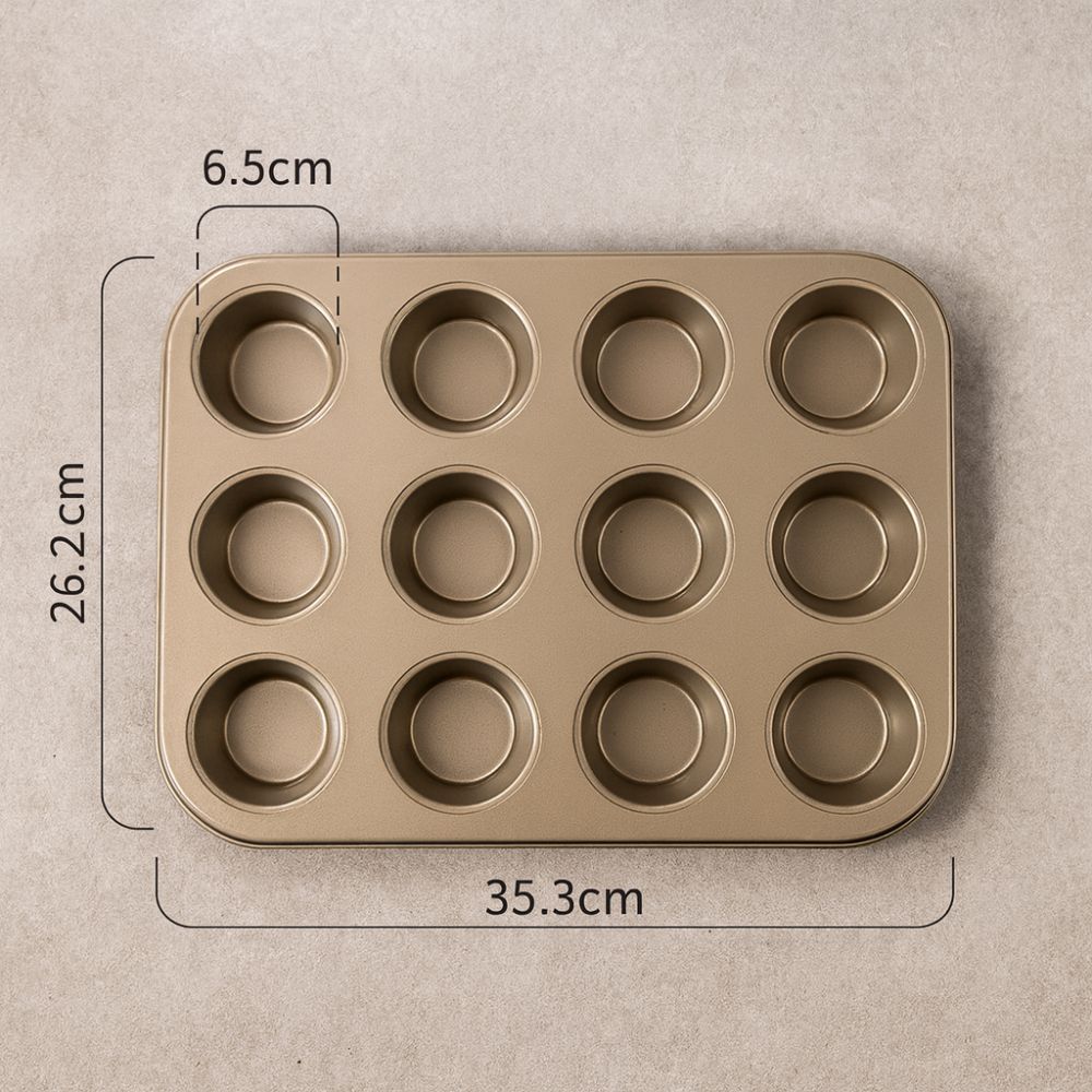 Sweet Bake Cupcake & Muffin Tray Pan — alternate angle view