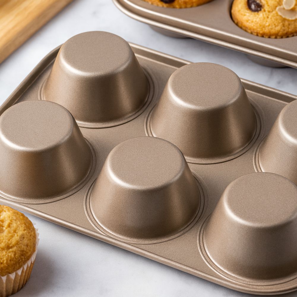 Sweet Bake Cupcake & Muffin Tray Pan — product in use