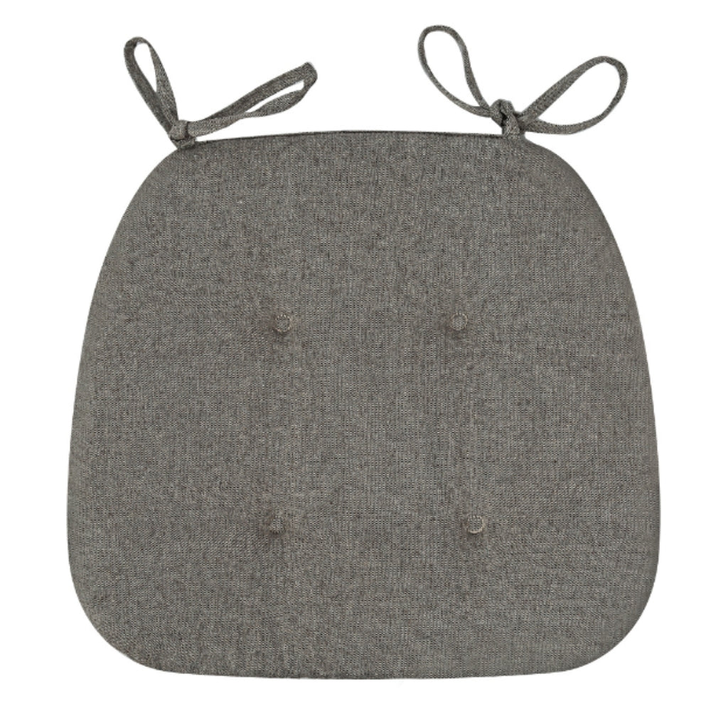 Velarre Zen Luxe Tufted Chair Cushion — lifestyle shot