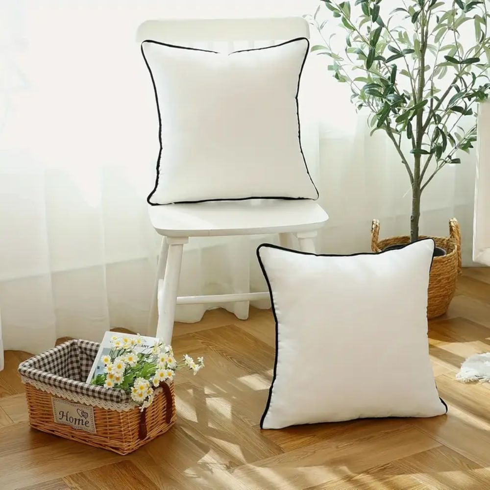 Velora Velvet Cushion Cover — lifestyle shot