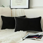 Velora Velvet Cushion Cover — product in use