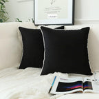 Velora Velvet Cushion Cover — material texture close-up