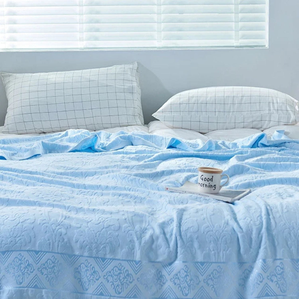 Velour Blossom Dream Throw Blanket — product detail view