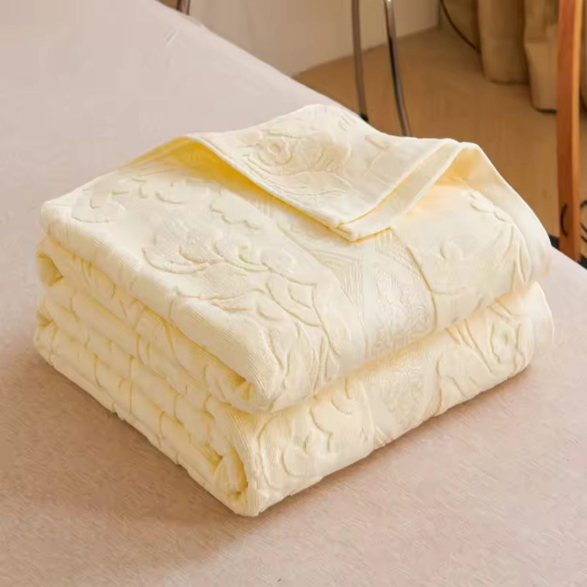 Velour Blossom Dream Throw Blanket — main product photo