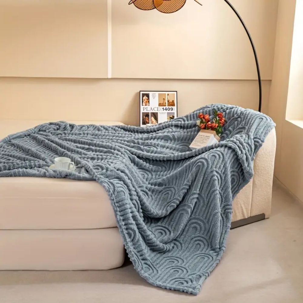 Velura Arch Plush Blanket — main product photo