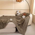 Velura Arch Plush Blanket — product detail view
