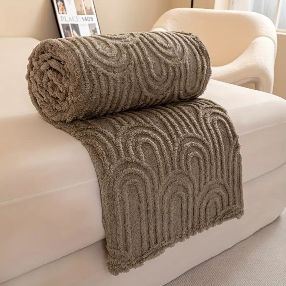 Velura Arch Plush Blanket — additional view