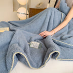 Veluvia Bouclé Plush Winter Blanket — lifestyle shot