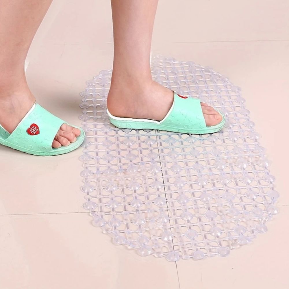 Velvra Non-Slip Shower Mat — product in use