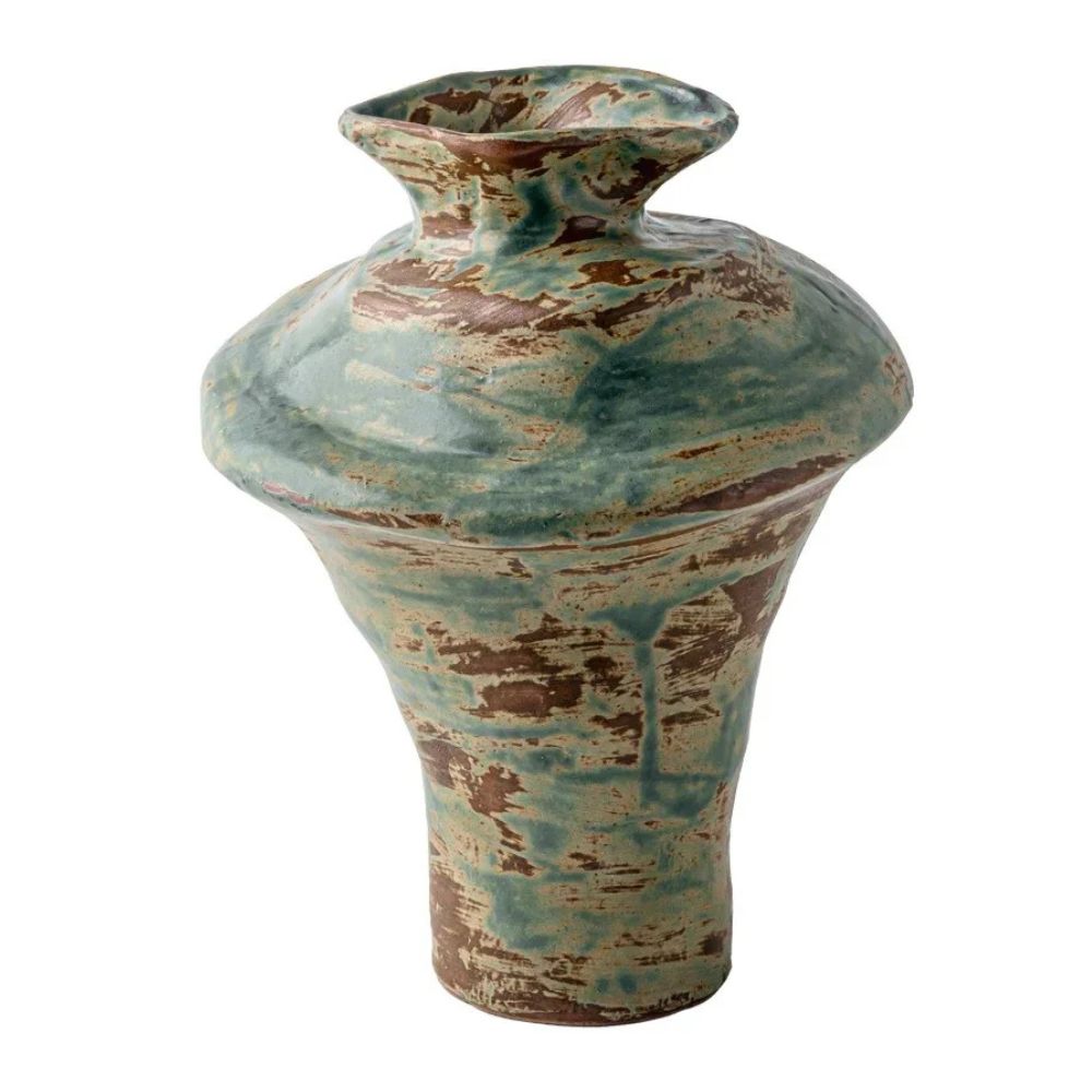 Venus Sculpted Ceramic Flower Vase — product detail view