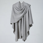 Virelli Poncho Lightweight Shawl Coat — product feature detail
