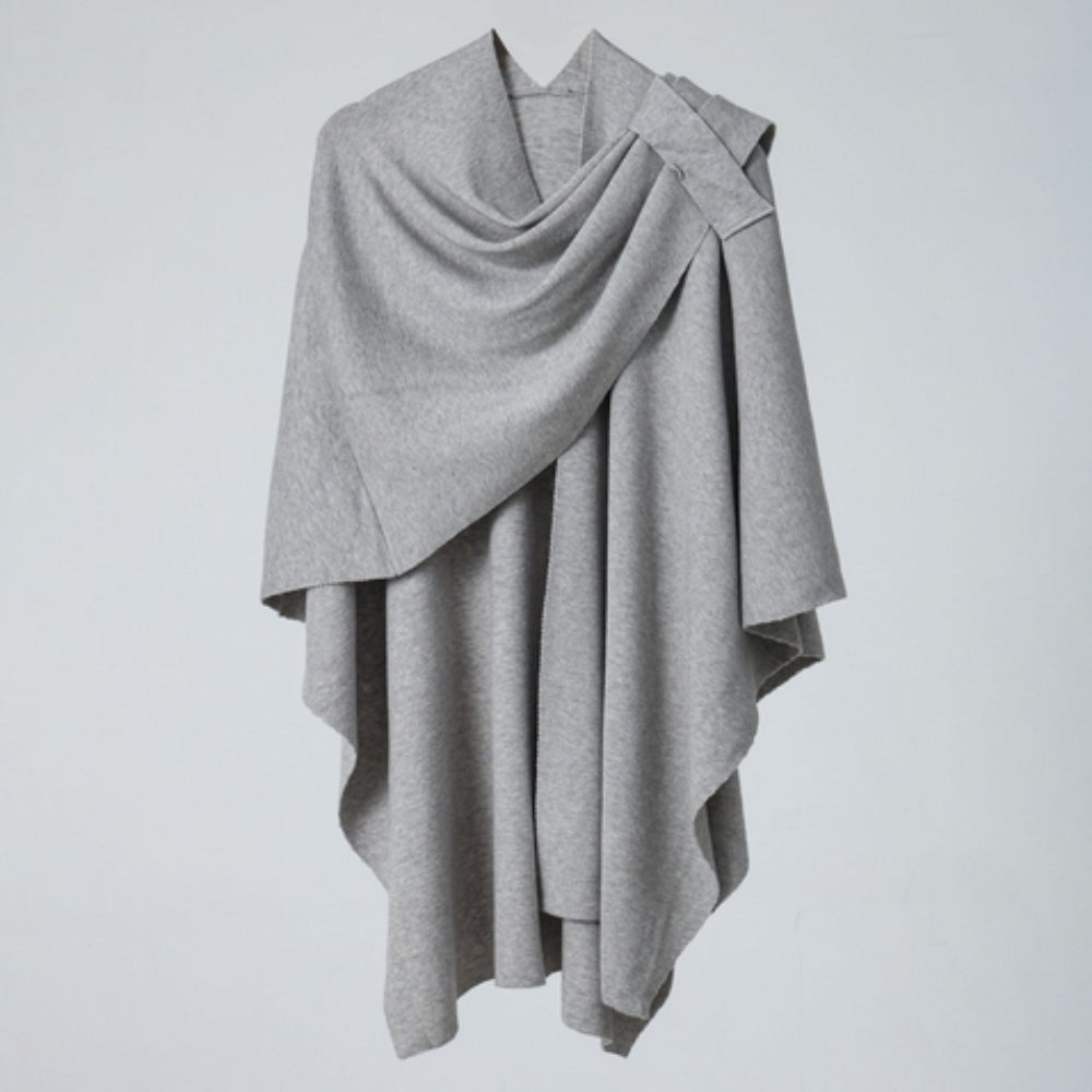 Virelli Poncho Lightweight Shawl Coat — product feature detail