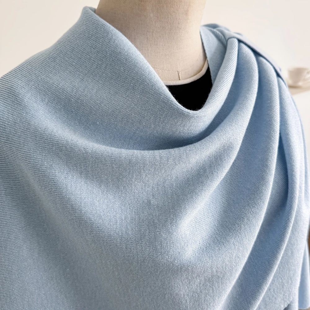 Virelli Poncho Lightweight Shawl Coat — product in use