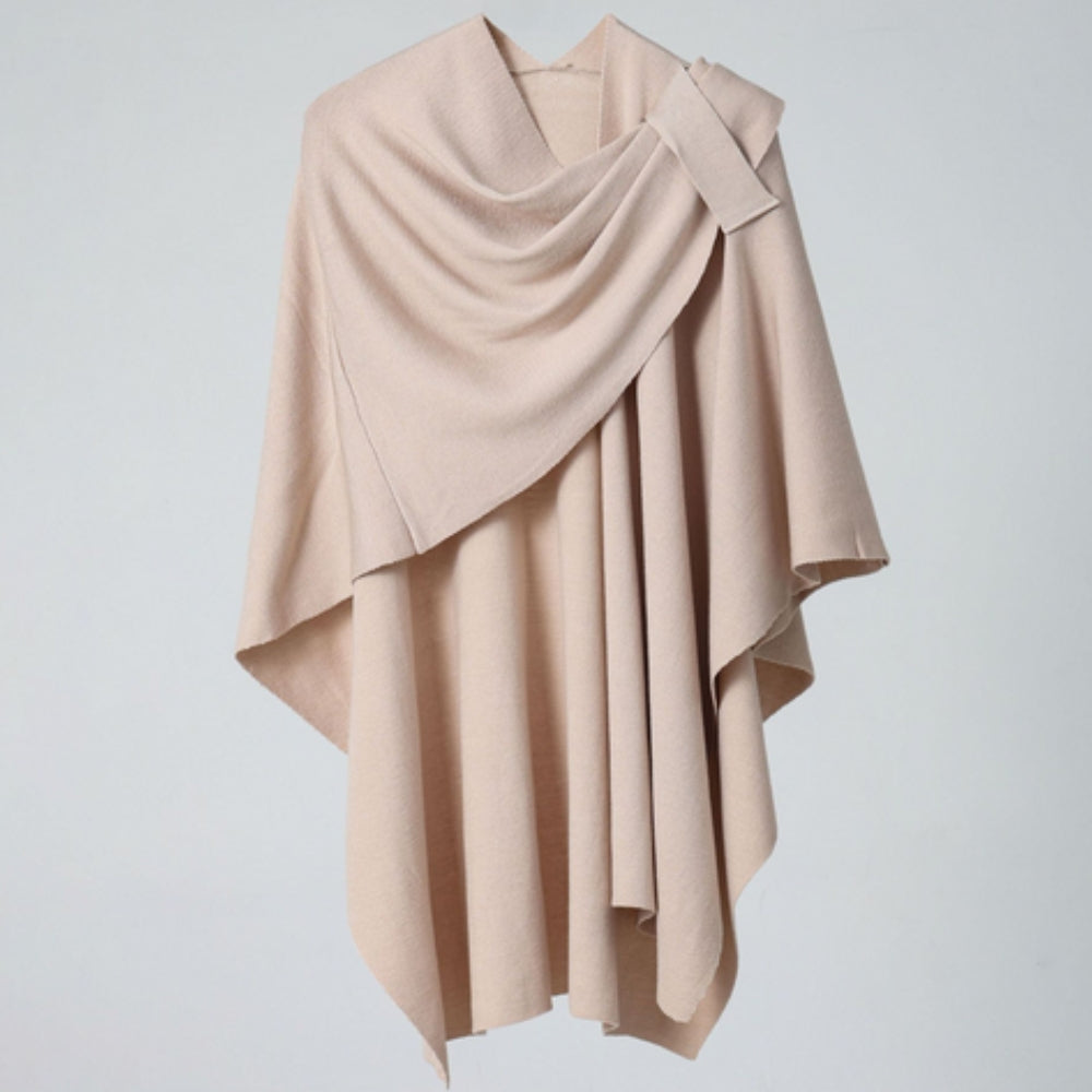 Virelli Poncho Lightweight Shawl Coat — alternate angle view