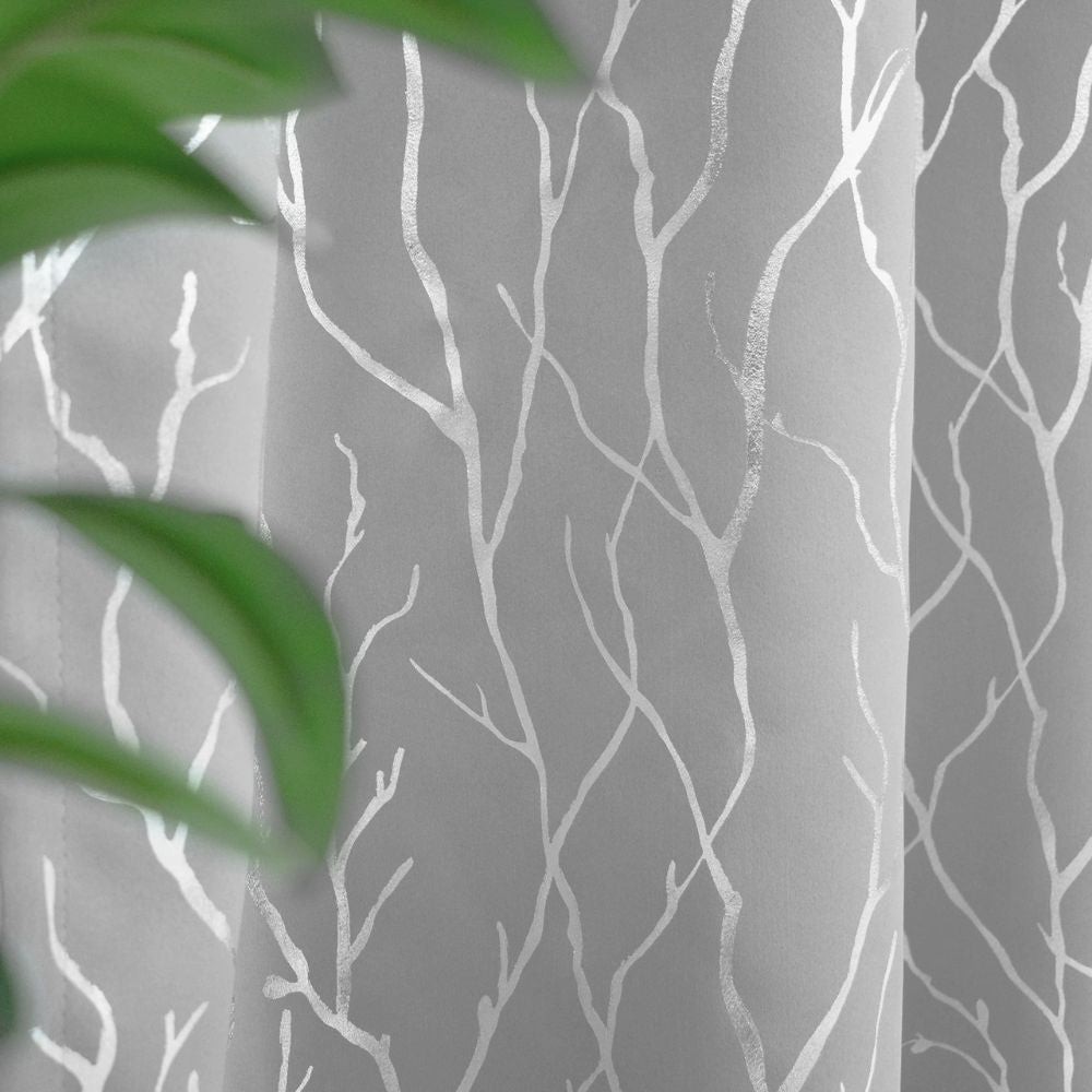 Whispering Forest Vein Blackout Curtain — alternate angle view