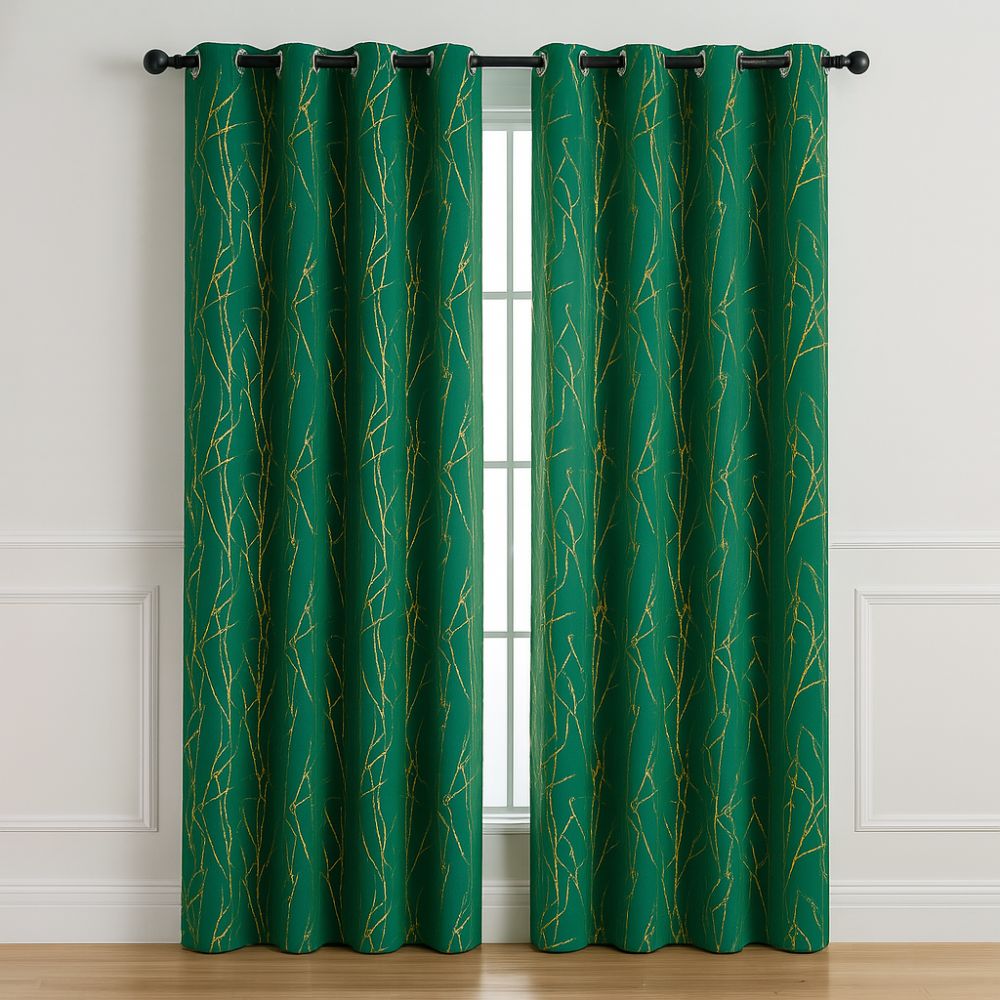 Whispering Forest Vein Blackout Curtain — main product photo