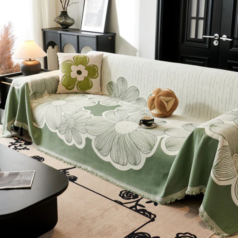 Wildflower Dreams Sofa Cover — product detail view