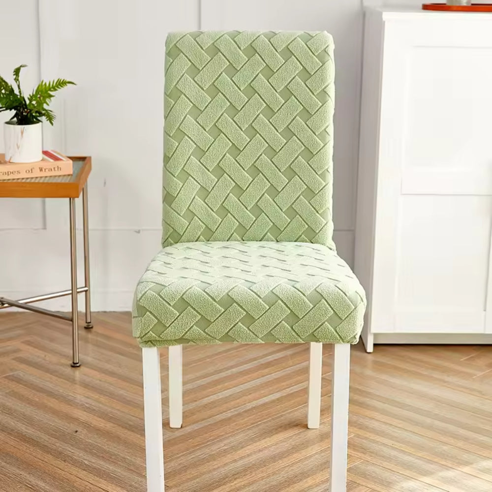 Woven Guard Jacquard Chair Cover — product close-up