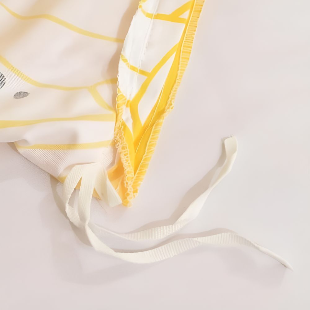 Yellow Blossom | 3pcs Quilt Cover Sets — product close-up