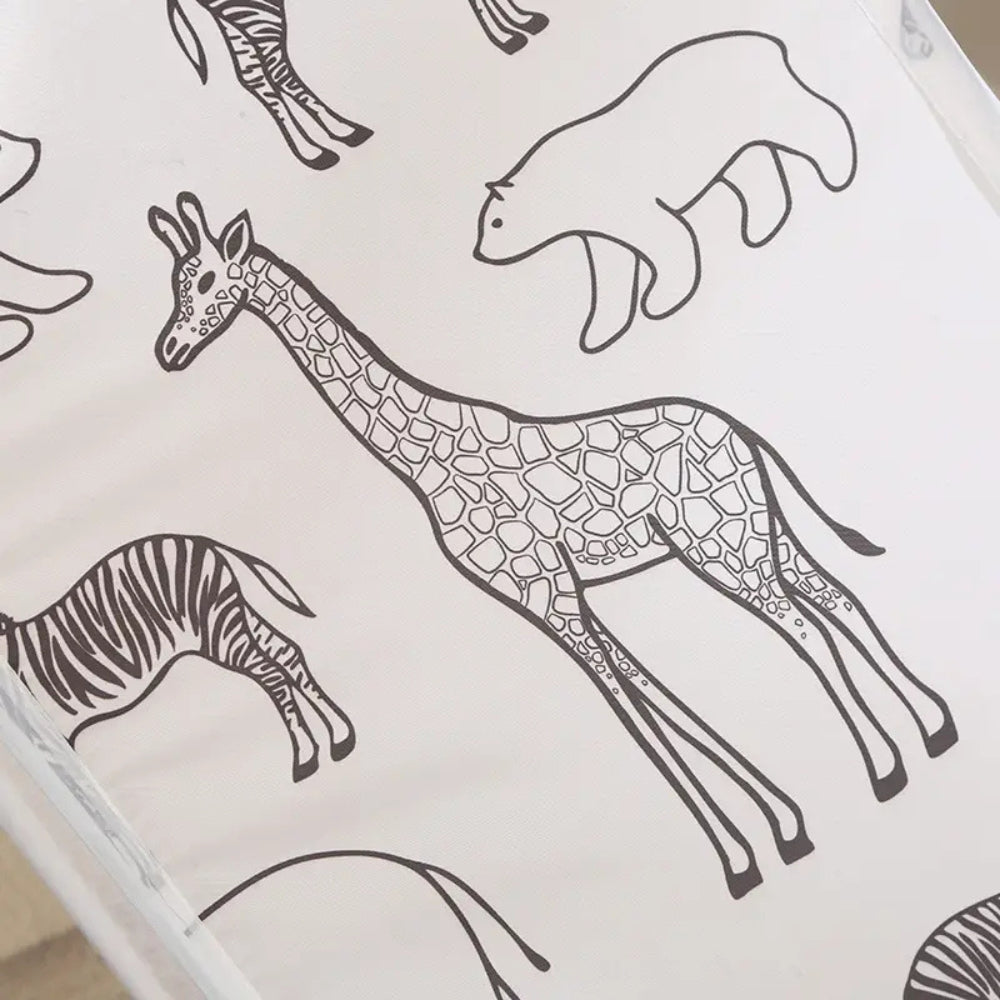 Zoola Animals Mesh Laundry Basket — lifestyle shot