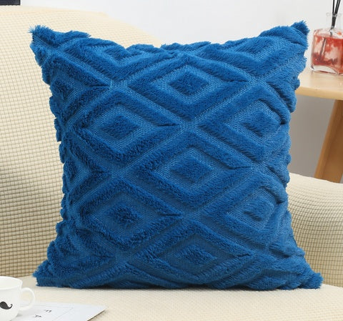 3D Diamond Pattern Cushion Cover — additional view