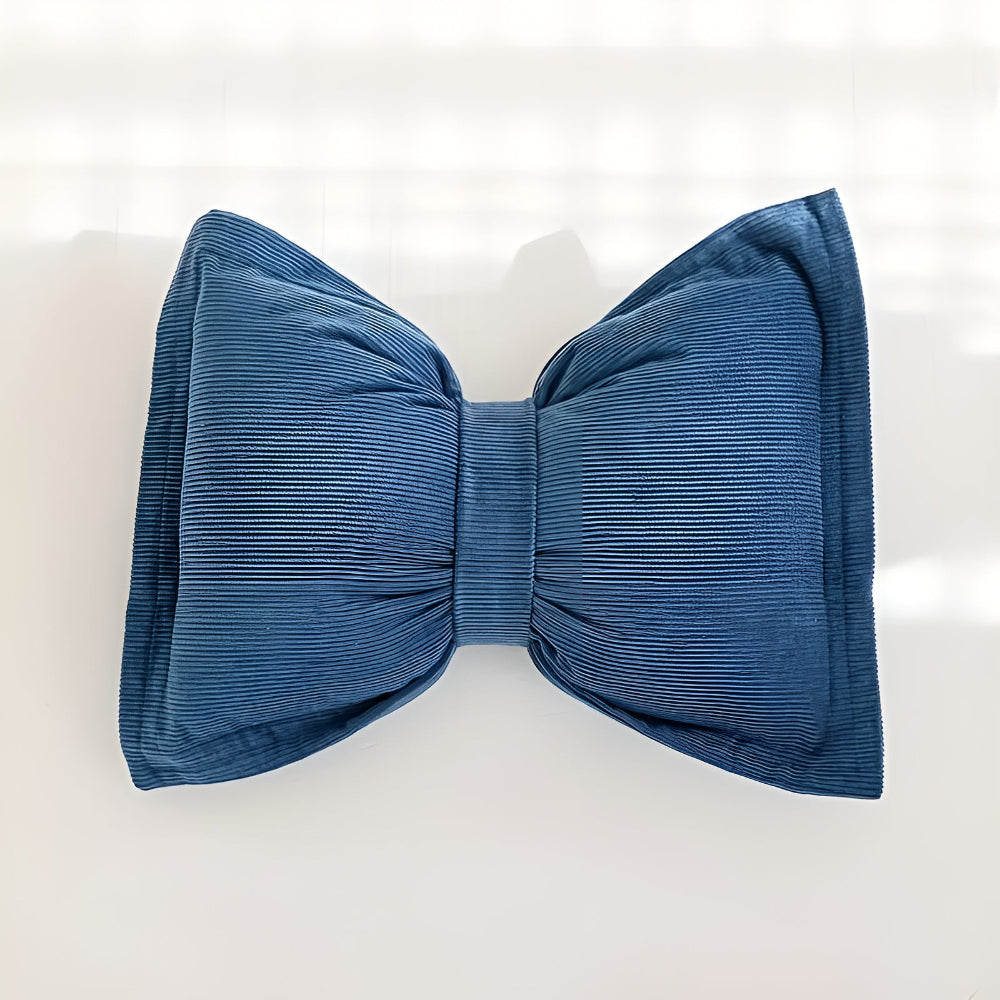 Bowknot Decorative Cushion Pillow — alternate angle view