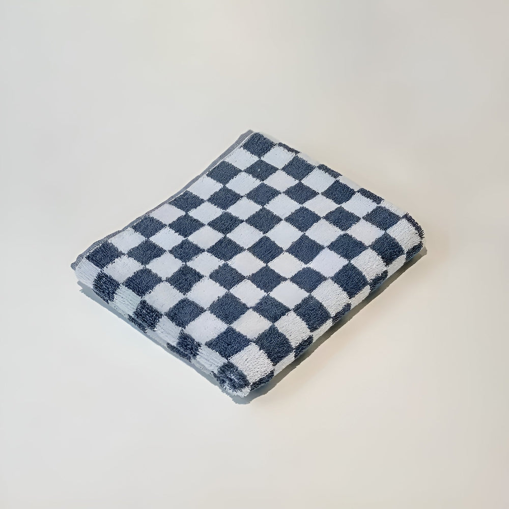 Retro Checkmate Cotton Towel — additional view