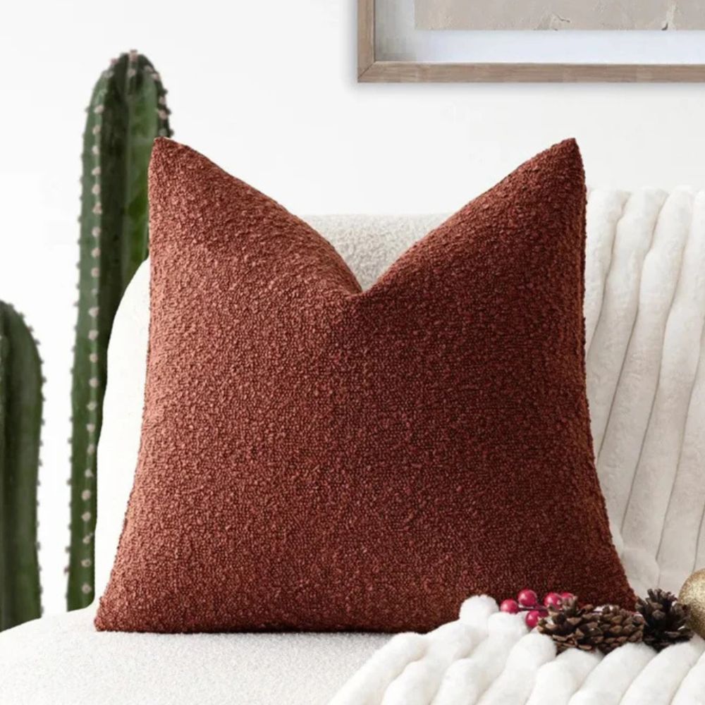 Timeless Bouclé Cushion Cover — lifestyle shot
