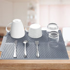 Silicone Dish Draining Mat — alternate angle view