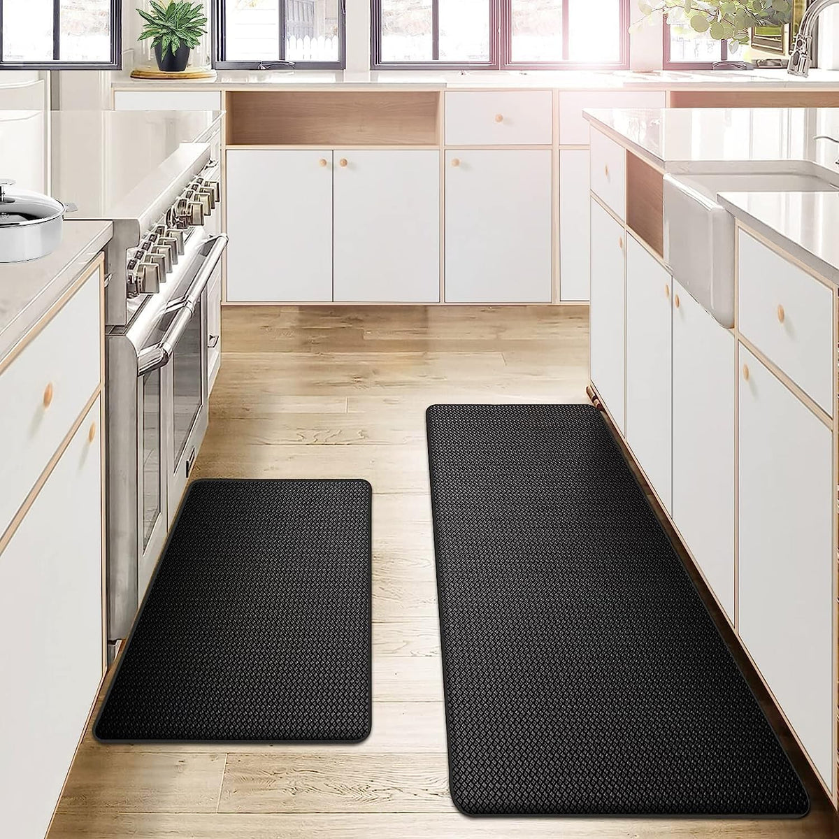 Anti-Fatigue Comfort Kitchen Mat — product in use