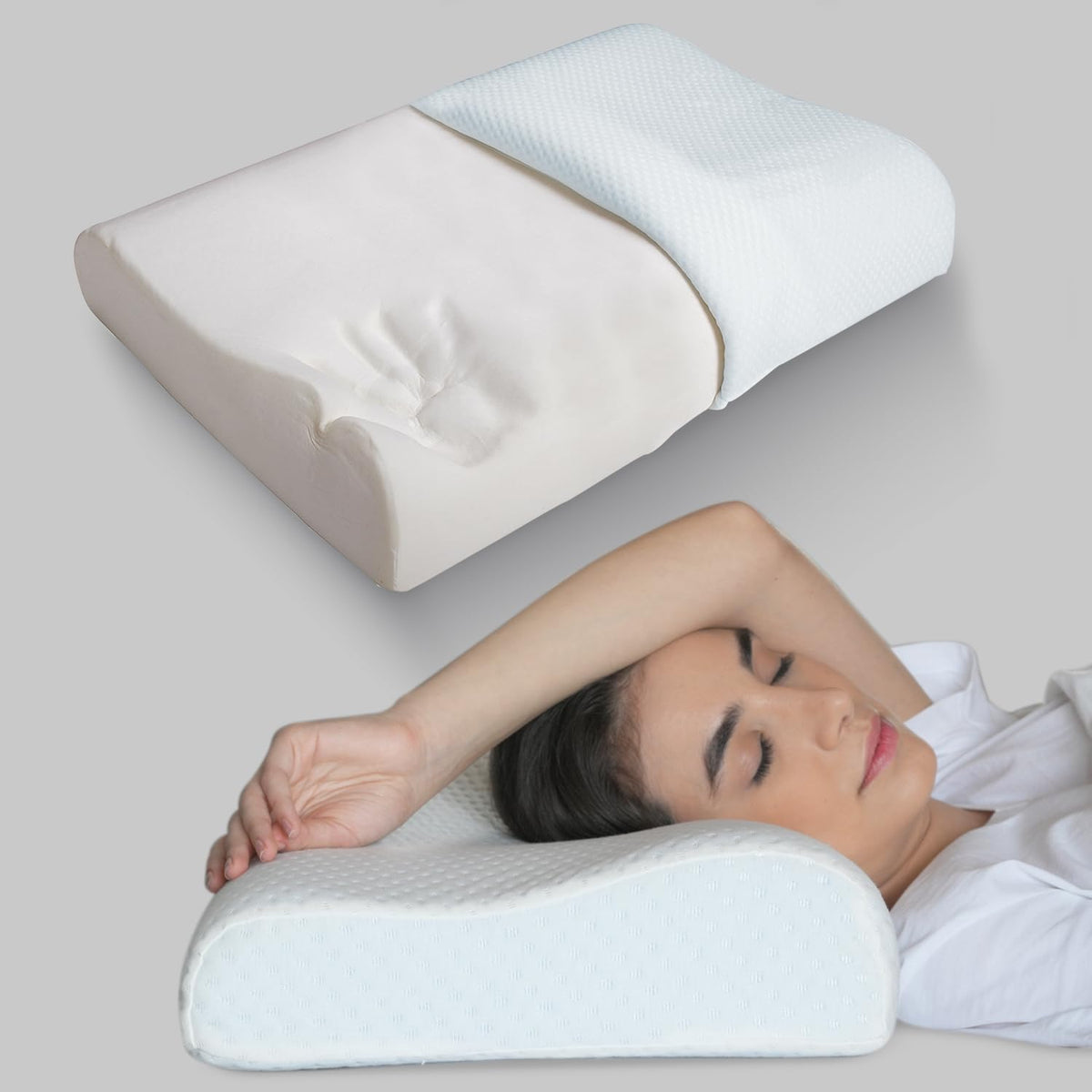Cloud Comfort Memory Foam Pillow — product detail view