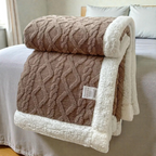 Sherpa Fleece Blanket — view 5