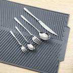Silicone Dish Draining Mat — lifestyle shot