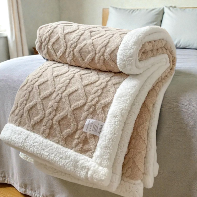 Sherpa Fleece Blanket — view 6