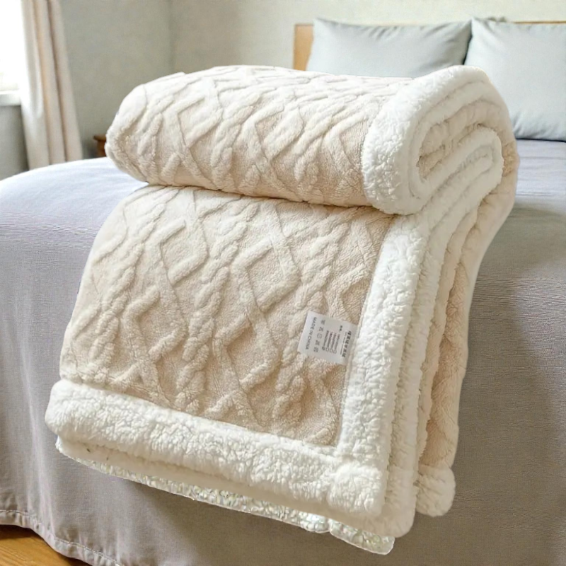 Sherpa Fleece Blanket — view 7