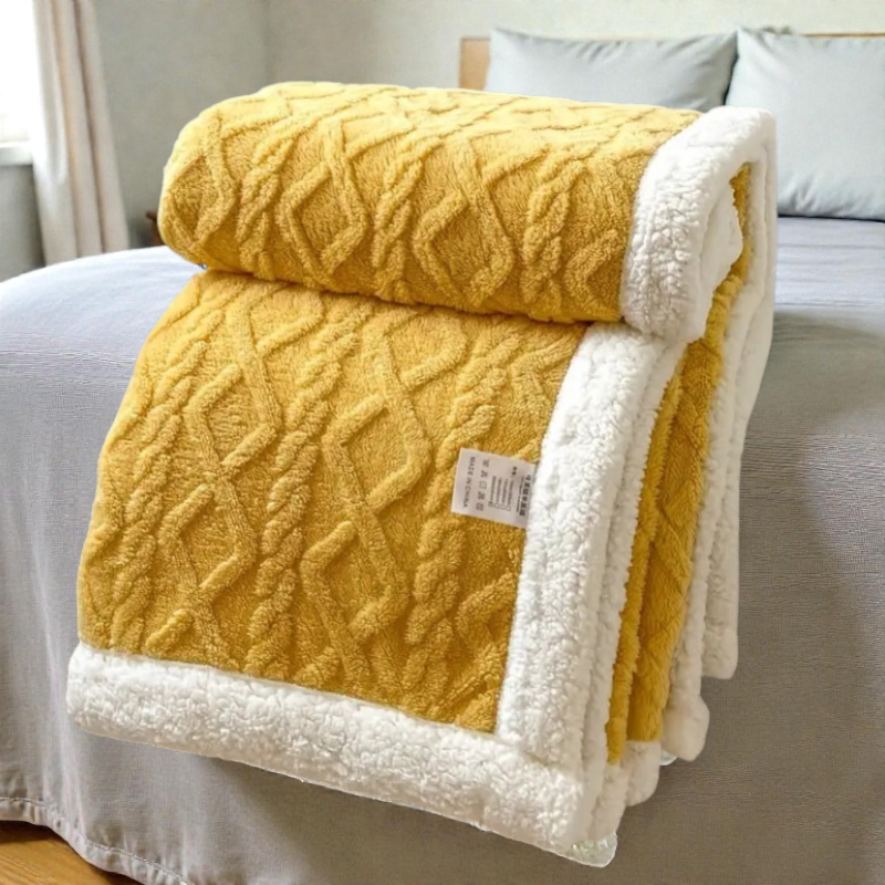 Sherpa Fleece Blanket — view 9