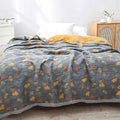 Ginkgo Leaf Throw Blanket — main product photo