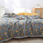 Ginkgo Leaf Throw Blanket — main product photo