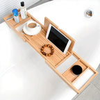Bamboo Bath Caddy — product close-up