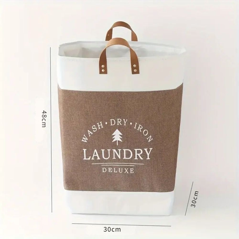 Deluxe Freestanding Laundry Basket — product close-up