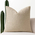 Timeless Bouclé Cushion Cover — material texture close-up