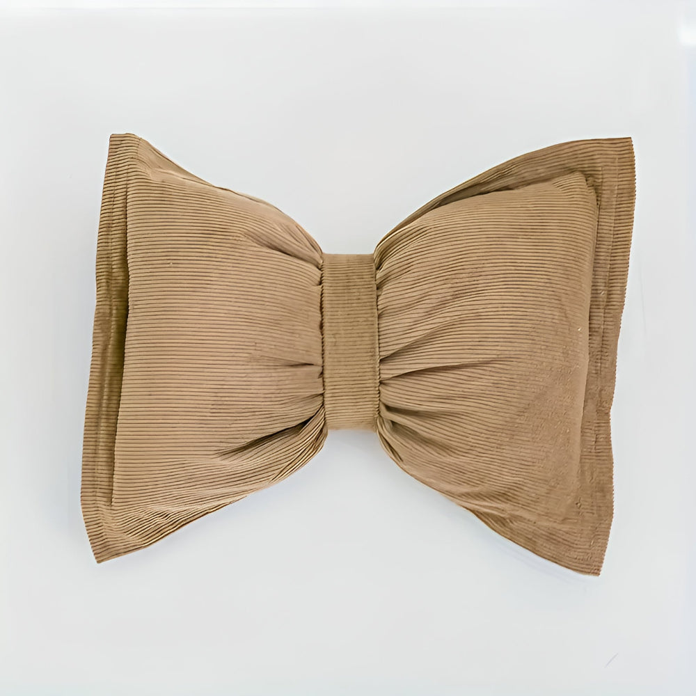 Bowknot Decorative Cushion Pillow — product feature detail