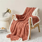 Mellow Sherpa Blanket — lifestyle shot