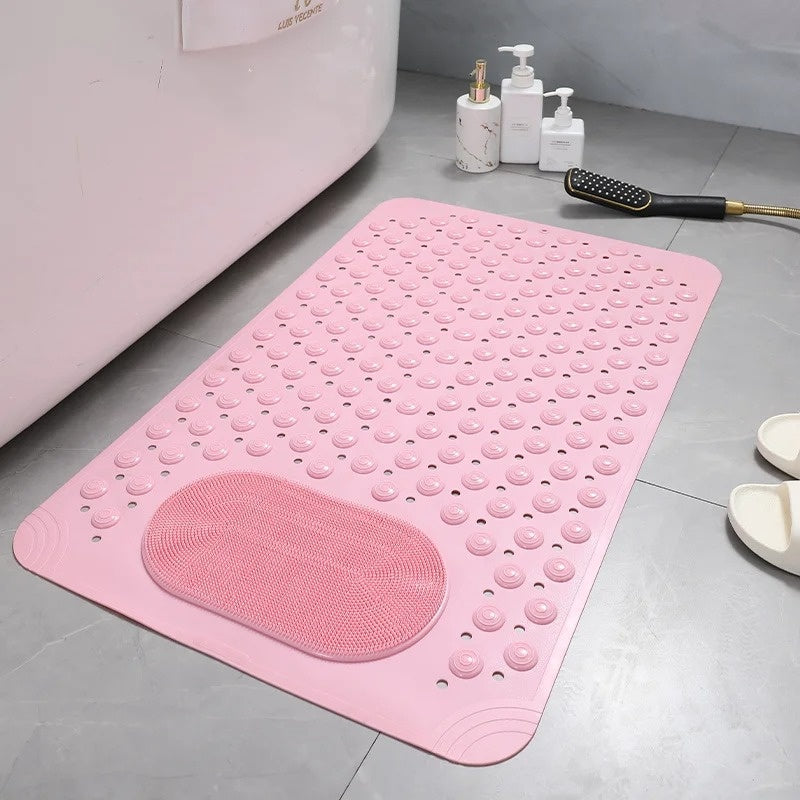 SafeGrip Shower Mat | Non-Slip with Foot Scrubber — alternate angle view